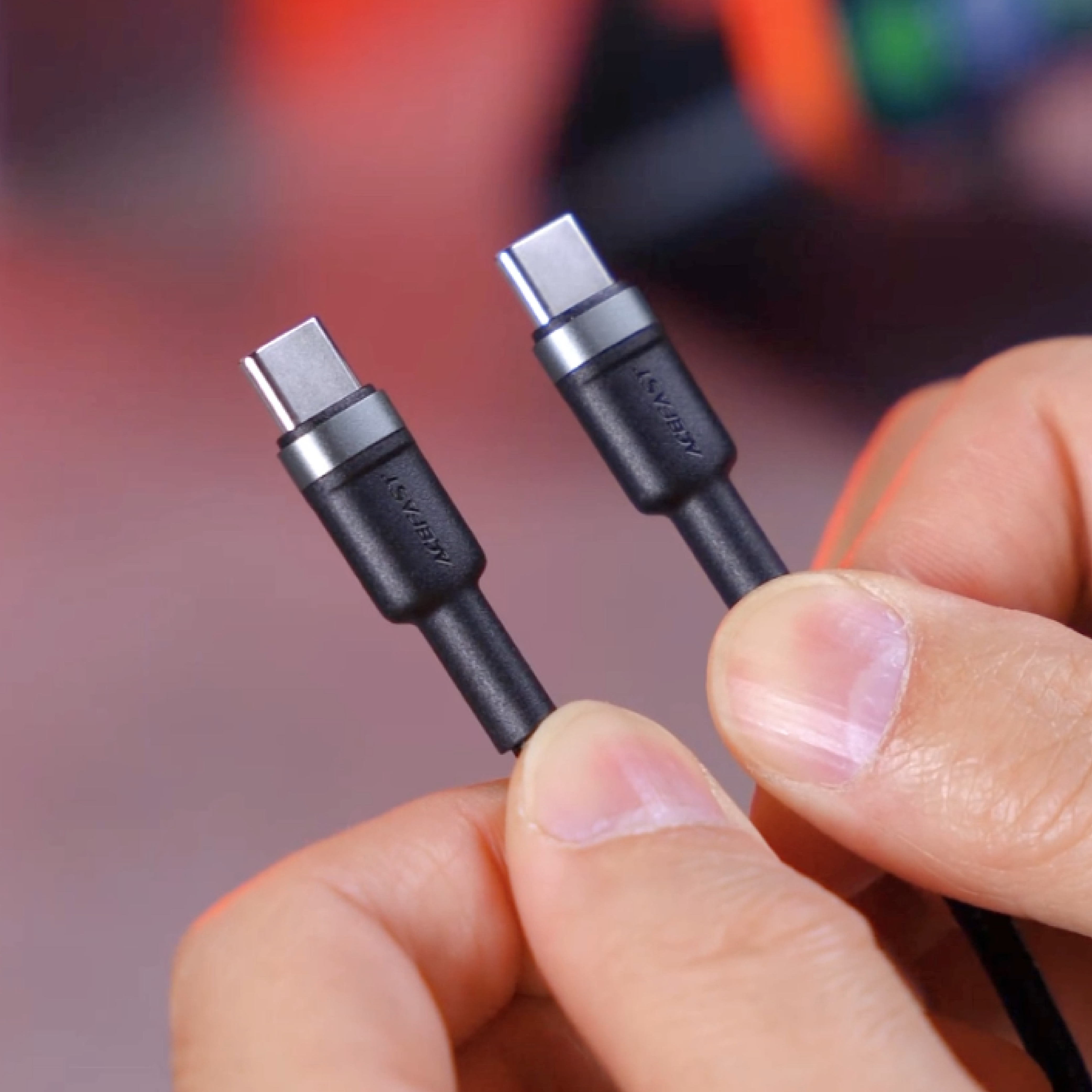 Cable Acefast 60W, C22-03 USB-C a USB-C – Aleación de Aluminio, Carga y Datos