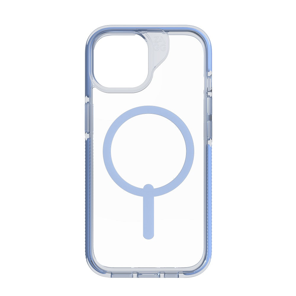 Case ZAGG Santa Cruz Snap para iPhone 15 / 14 / 13 compatible con MagSafe - Azul