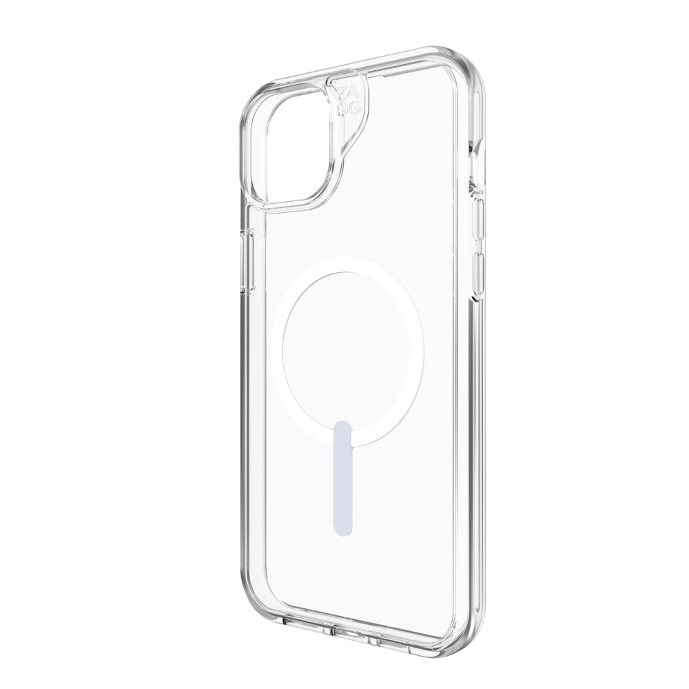 Case ZAGG Crystal Palace Snap para iPhone 15 Plus / 14 Plus compatible con MagSafe - Transparente