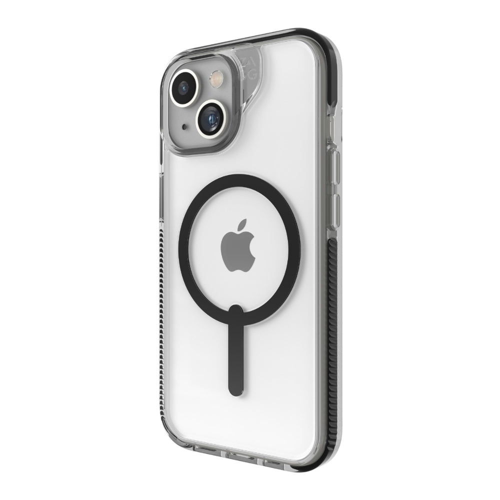 Case ZAGG Santa Cruz Snap para iPhone 15 / 14 / 13 compatible con MagSafe - Negro
