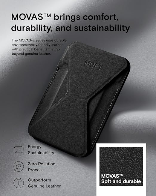 Soporte y billetera MOFT Snap Flash Compatible con Magsafe