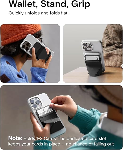 Soporte y billetera MOFT Snap Flash Compatible con Magsafe