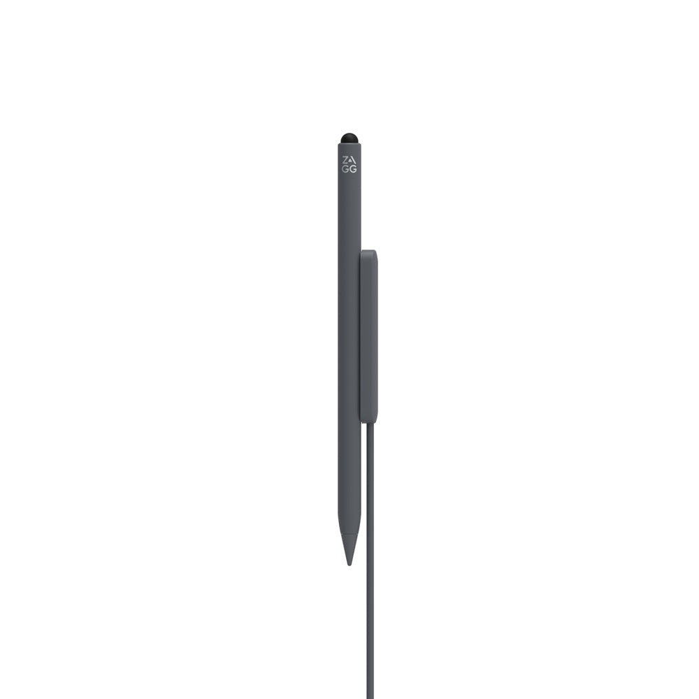 Lápiz Óptico Pro Stylus 2 Zagg para iPad con carga inalámbrica Color Gris