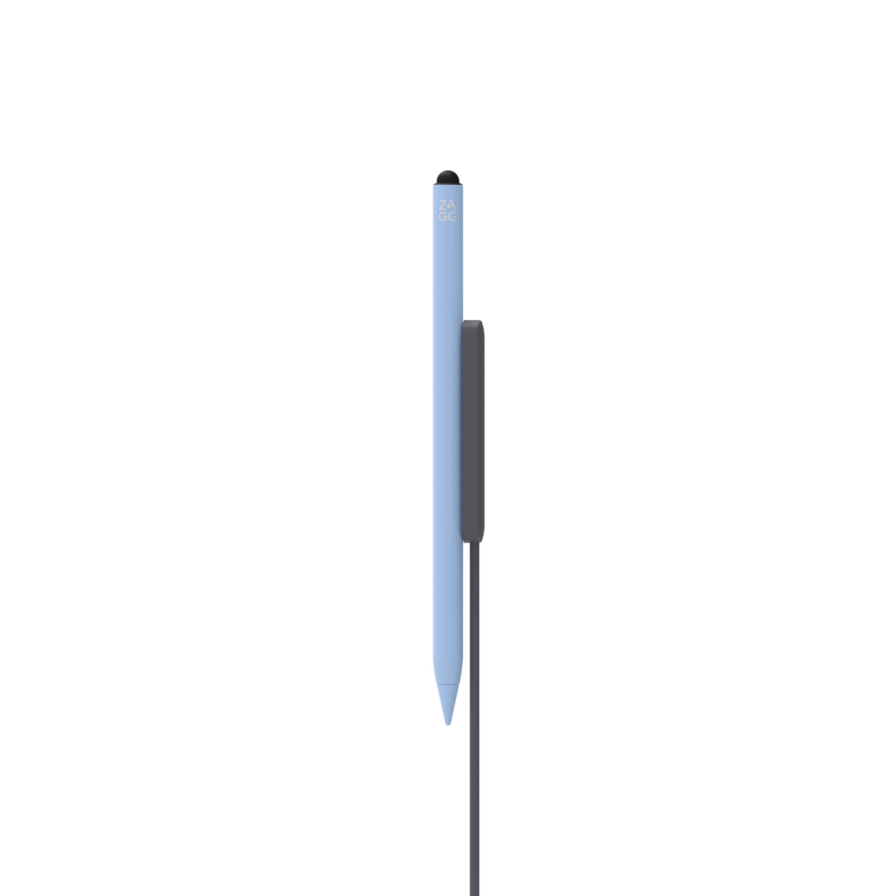 Lápiz Óptico Stylus Pro Zagg para iPad con carga inalámbrica Color Azul