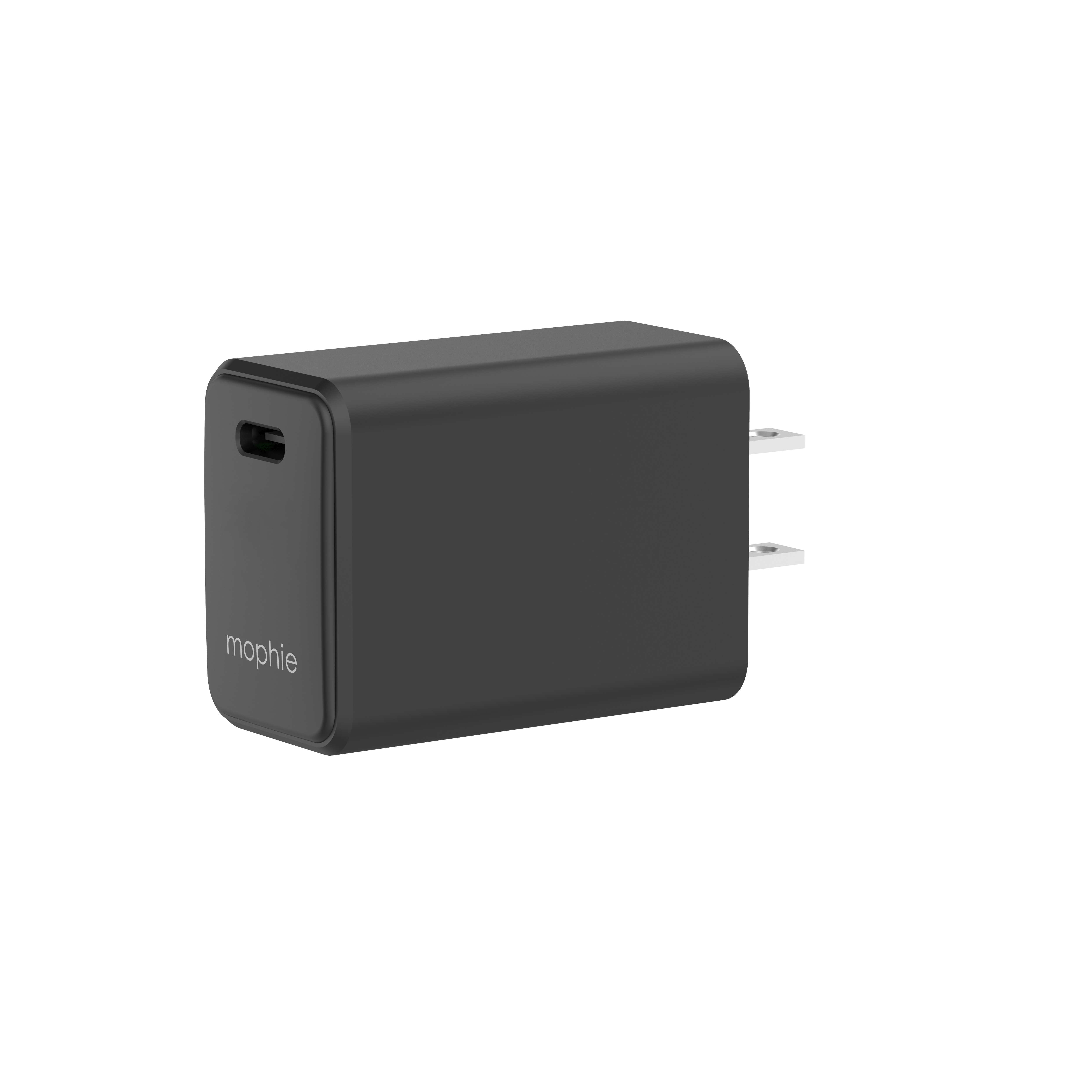 Cargador de pared mophie de 30W PD con puerto USB-C Negro