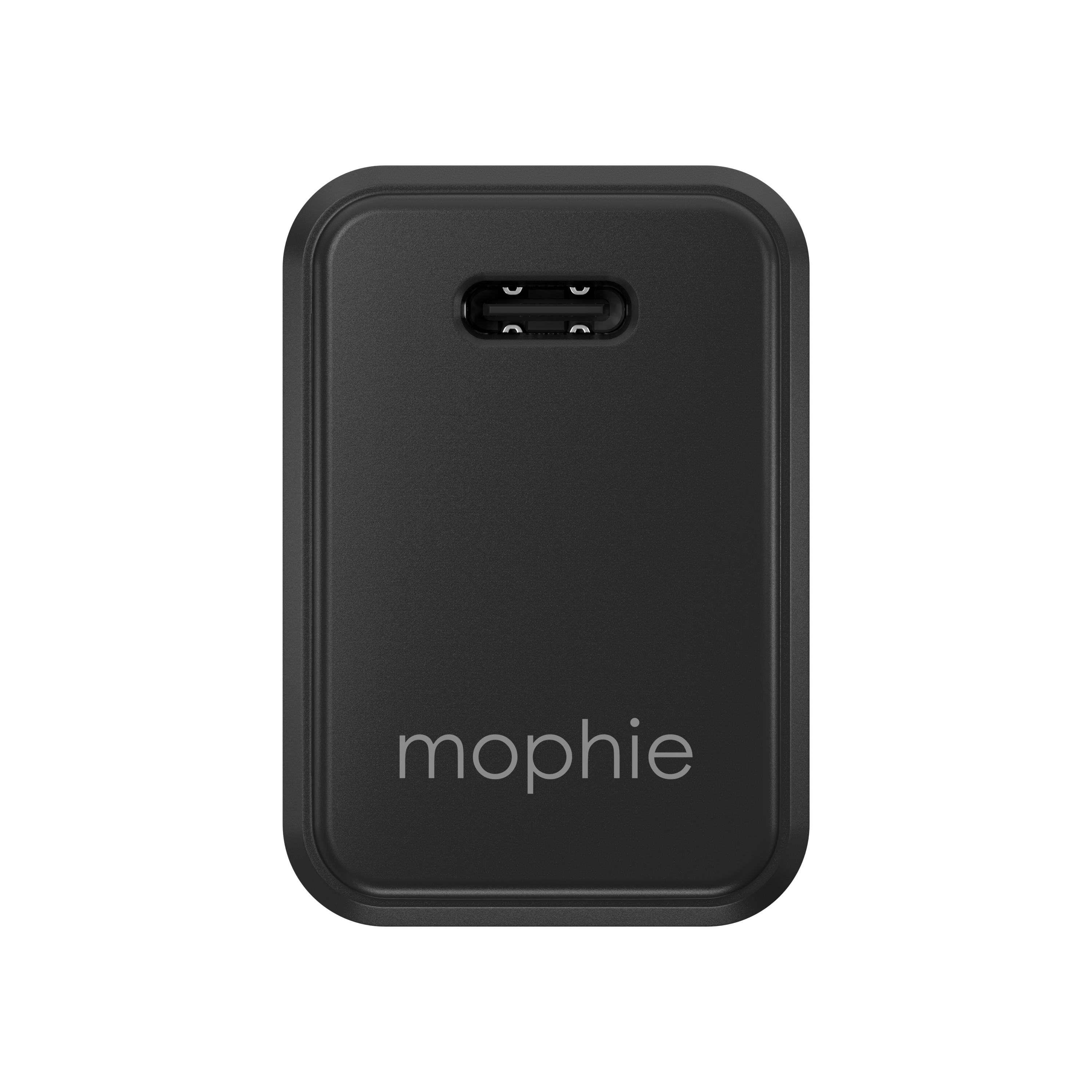 Cargador de pared mophie de 30W PD con puerto USB-C Negro