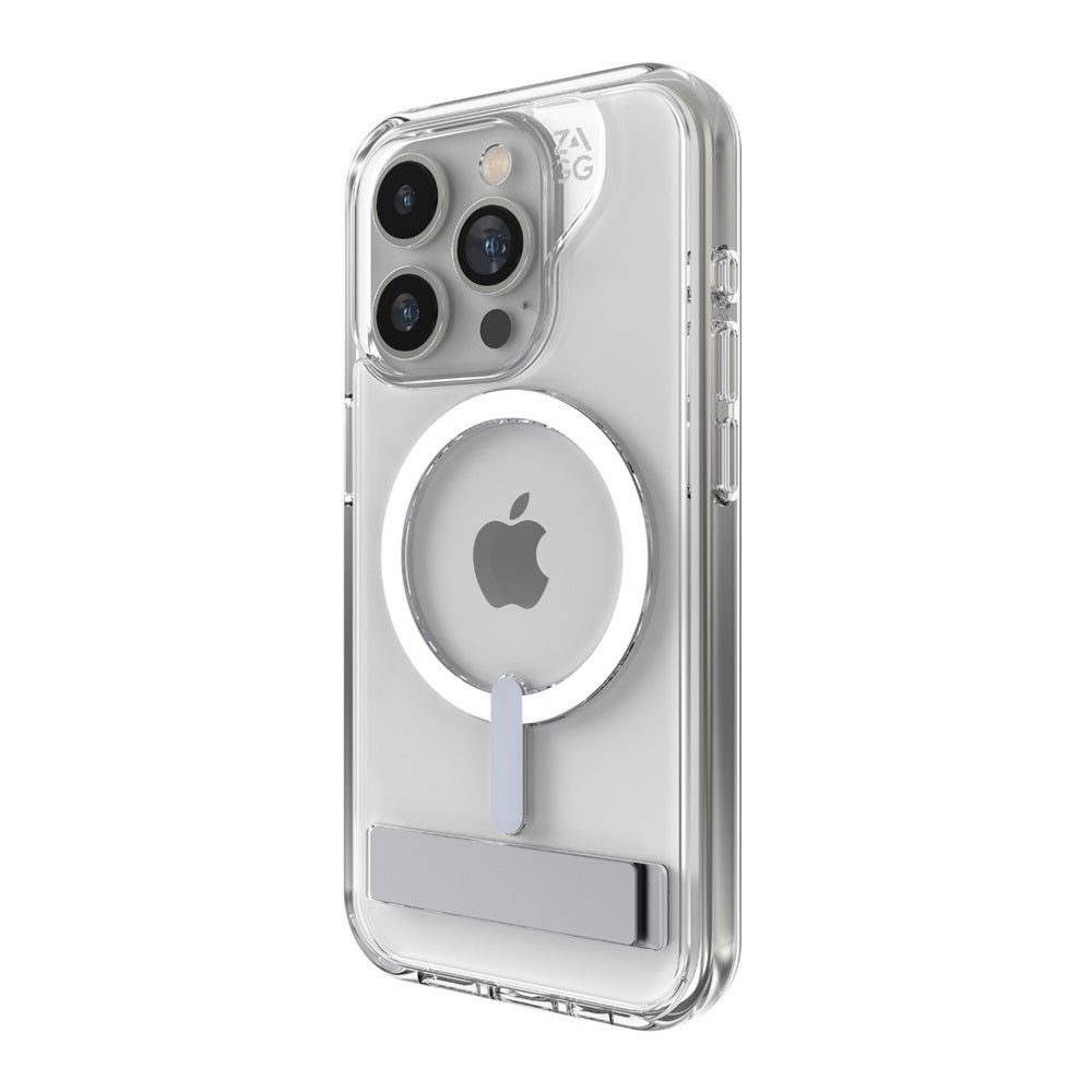 Case ZAGG Crystal Palace Snap KS para iPhone 15 Pro Max compatible con MagSafe - Transparente