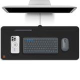 Mousepad Mat con Carga Inalámbrica - Negro