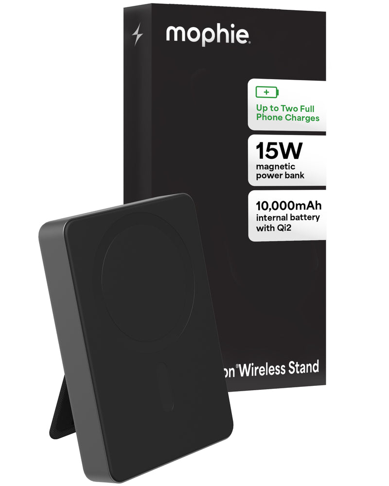 Batería portátil mophie inalámbrica con soporte Qi2 de 15W con batería 10,000mAh