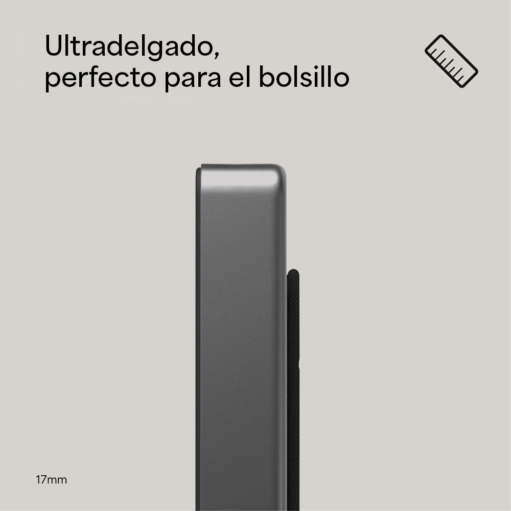 Batería portátil mophie inalámbrica con soporte Qi2 de 15W con batería 10,000mAh