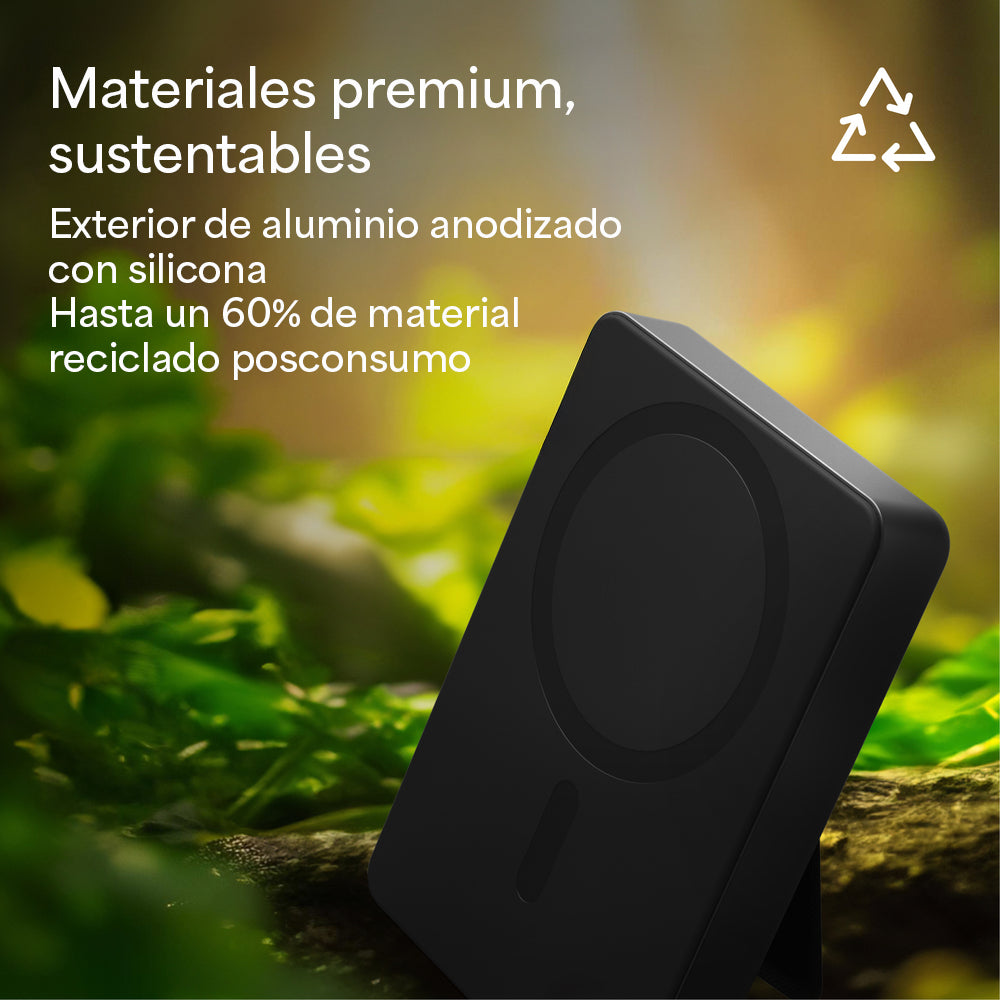 Batería portátil mophie inalámbrica con soporte Qi2 de 15W con batería 10,000mAh