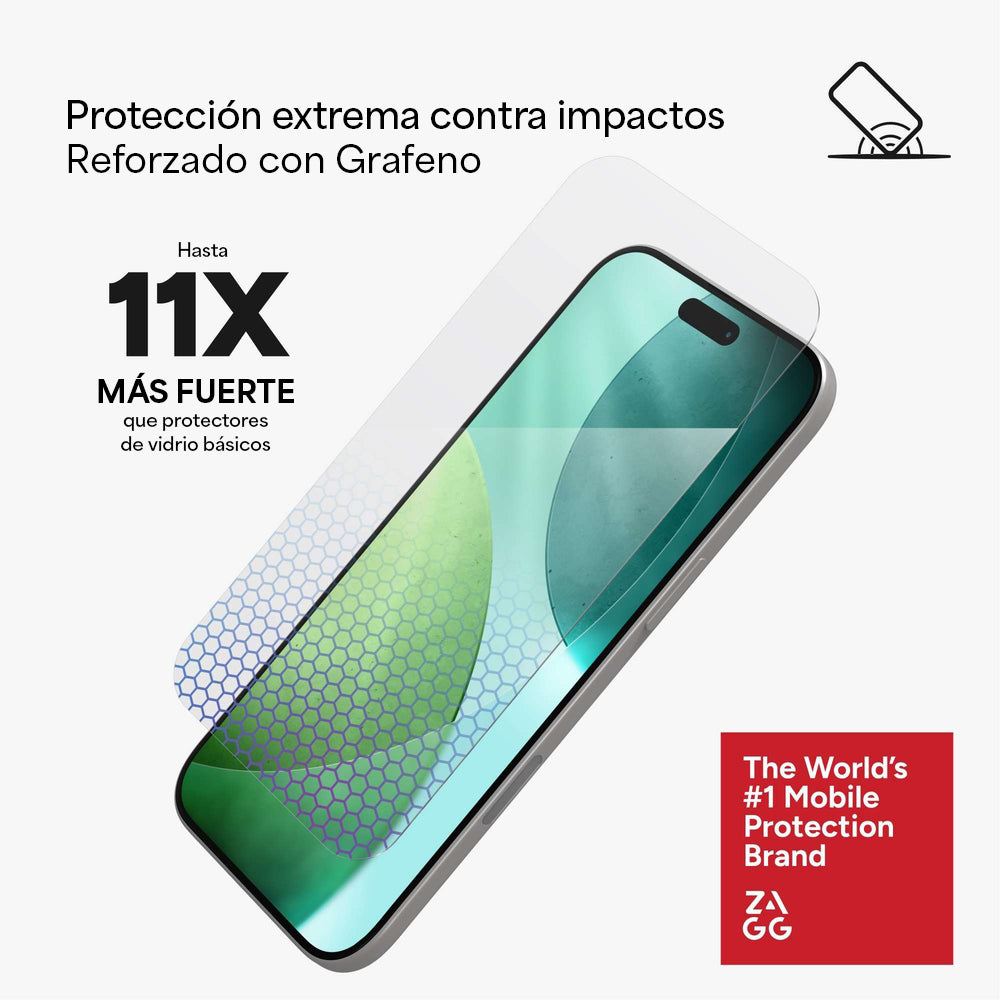 Protector de pantalla ZAGG iPhone Air Glass XTR5
