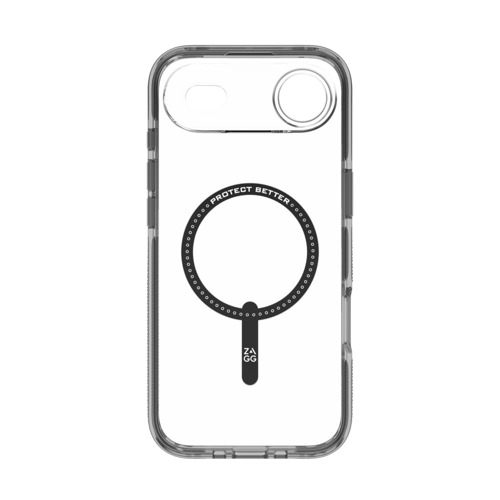 Case ZAGG Santa Cruz Snap iPhone Air con MagSafe - Negro Azabache