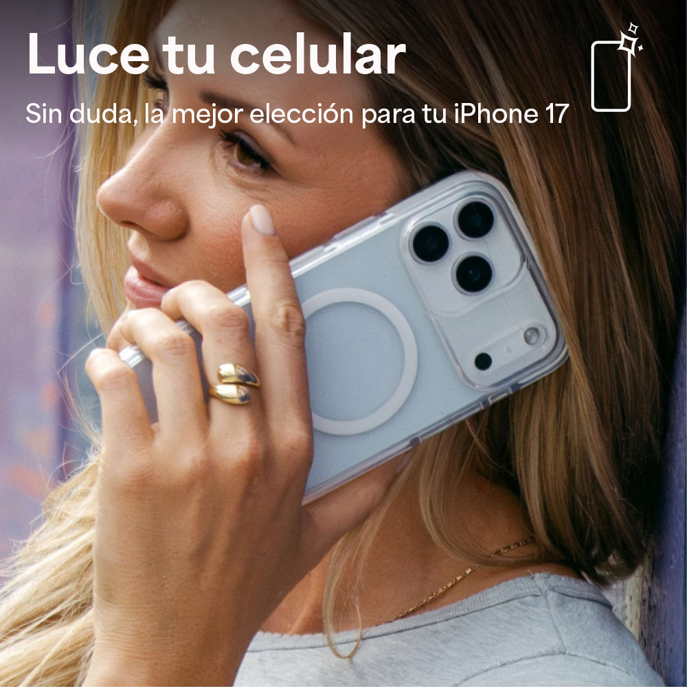 Case ZAGG Crystal Palace Snap iPhone 17 Pro Max con Botón para Cámara y MagSafe
