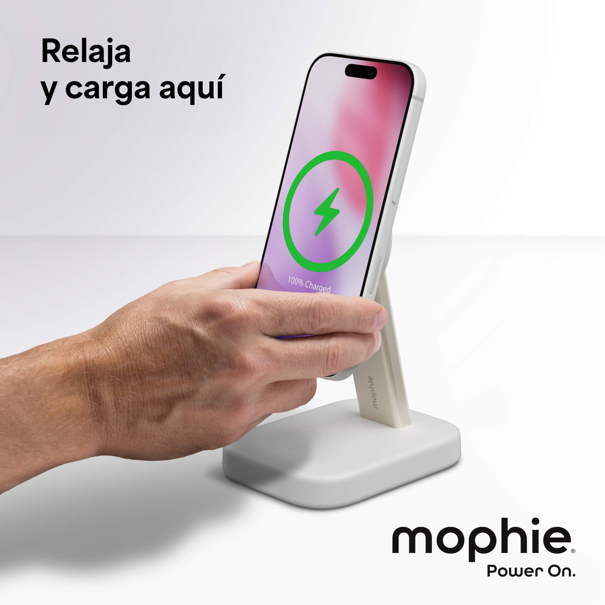 Base de carga inalámbrica mophie para dispositivos MagSafe con certificación Qi2