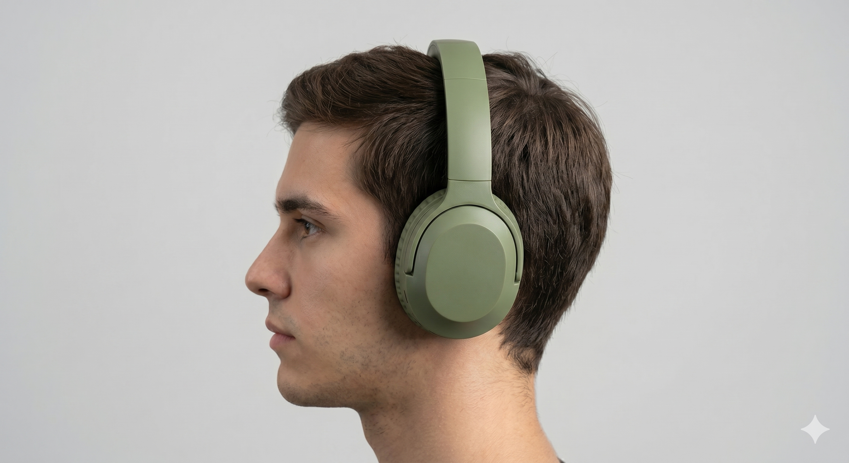 Audífonos Over-Ear SoundPro ANC - Verde Oliva