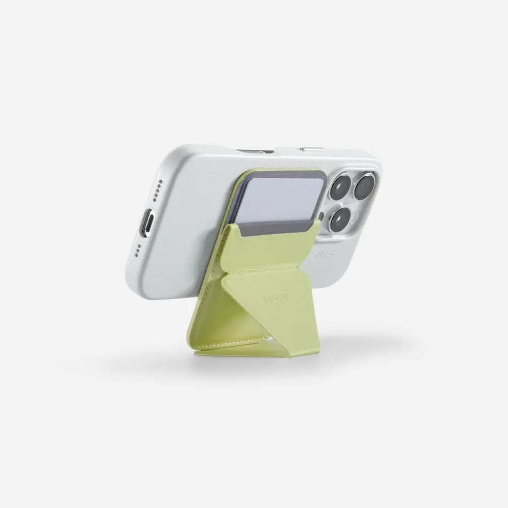 Tarjetero Magnético con Stand Moft MOVAS para iPhone – Soft Avocado