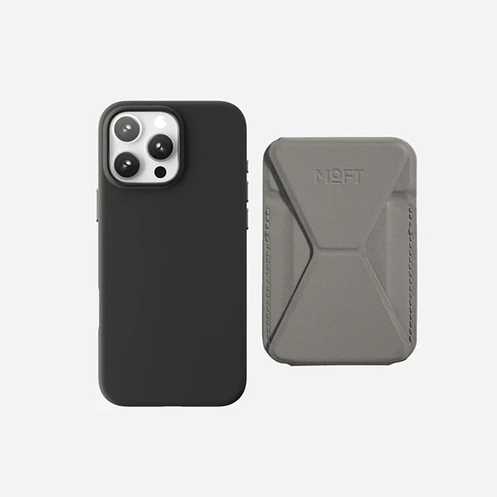 Tarjetero Magnético con Stand Moft MOVAS para iPhone – Taupe