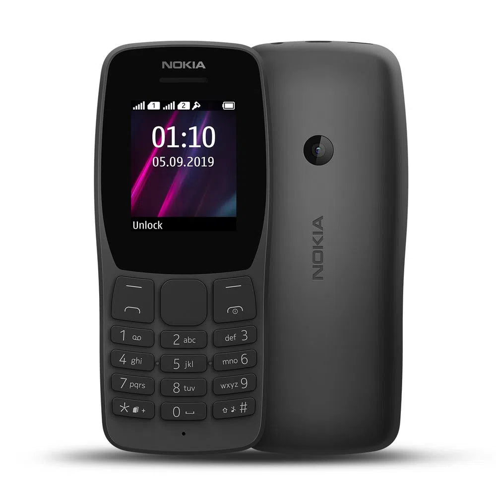 Celular Libre Nokia 110 TA-1319 Dual Sim LTAU Negro
