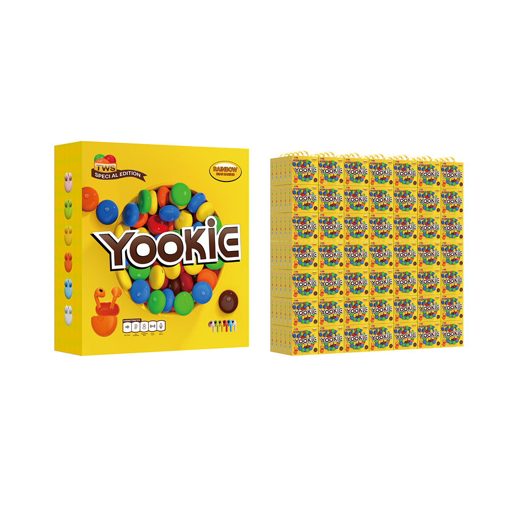Audífono Yookie Rainbow Bean TWS Verde