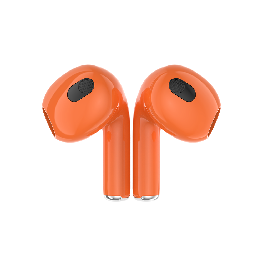 Audífono Yookie Rainbow Bean TWS Naranja