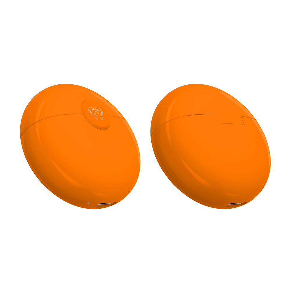Audífono Yookie Rainbow Bean TWS Naranja