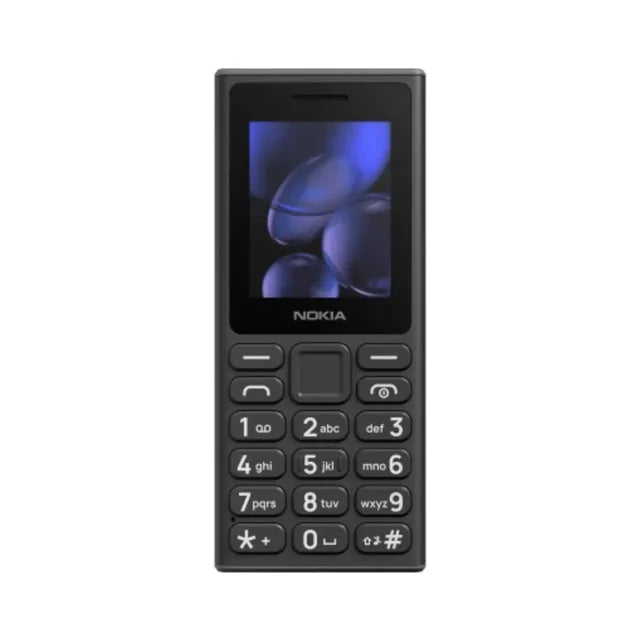 Celular Nokia 105 4G Dual SIM TA-1659 – Batería 1450 mAh y USB-C, Negro