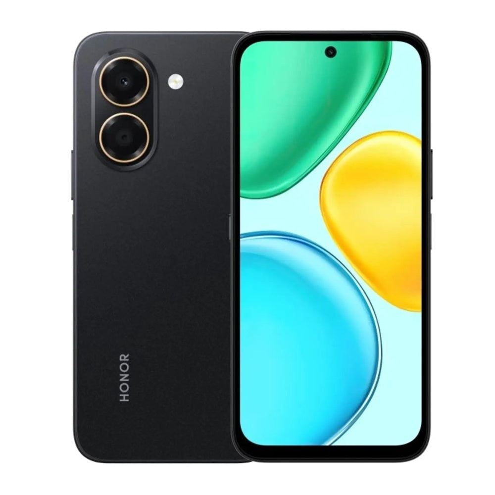Celular HONOR X7e 4G 6GB + 256GB – Pantalla 6.61'' 120Hz y Batería 7500 mAh, Negro