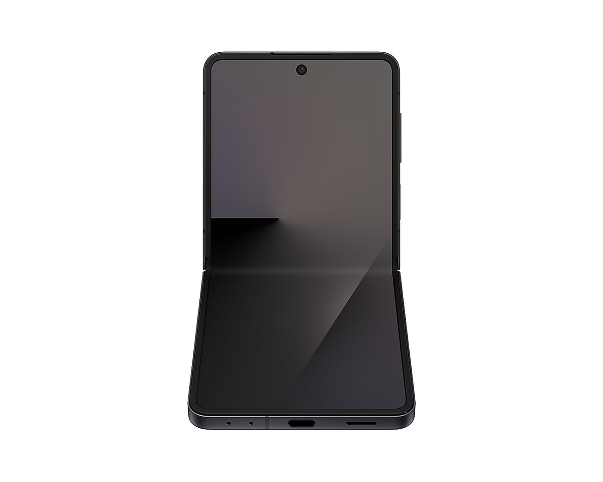 Samsung Galaxy Z Flip7 Jetblack en Modo Flex