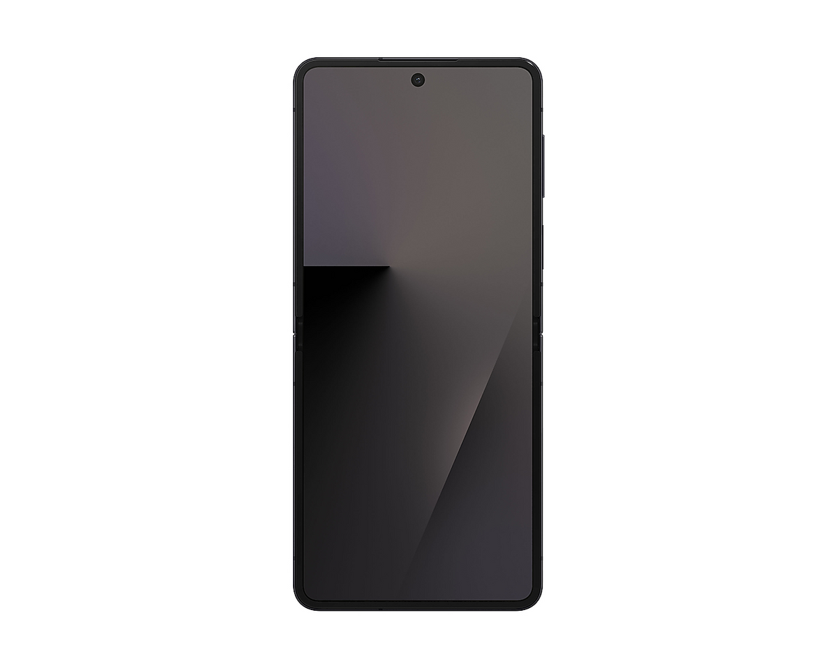 Samsung Galaxy Z Flip7 Jetblack desplegado