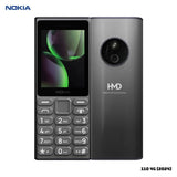 Celular Nokia 110 4G Dual SIM – Pantalla 2'', USB-C y Radio FM, Titanium