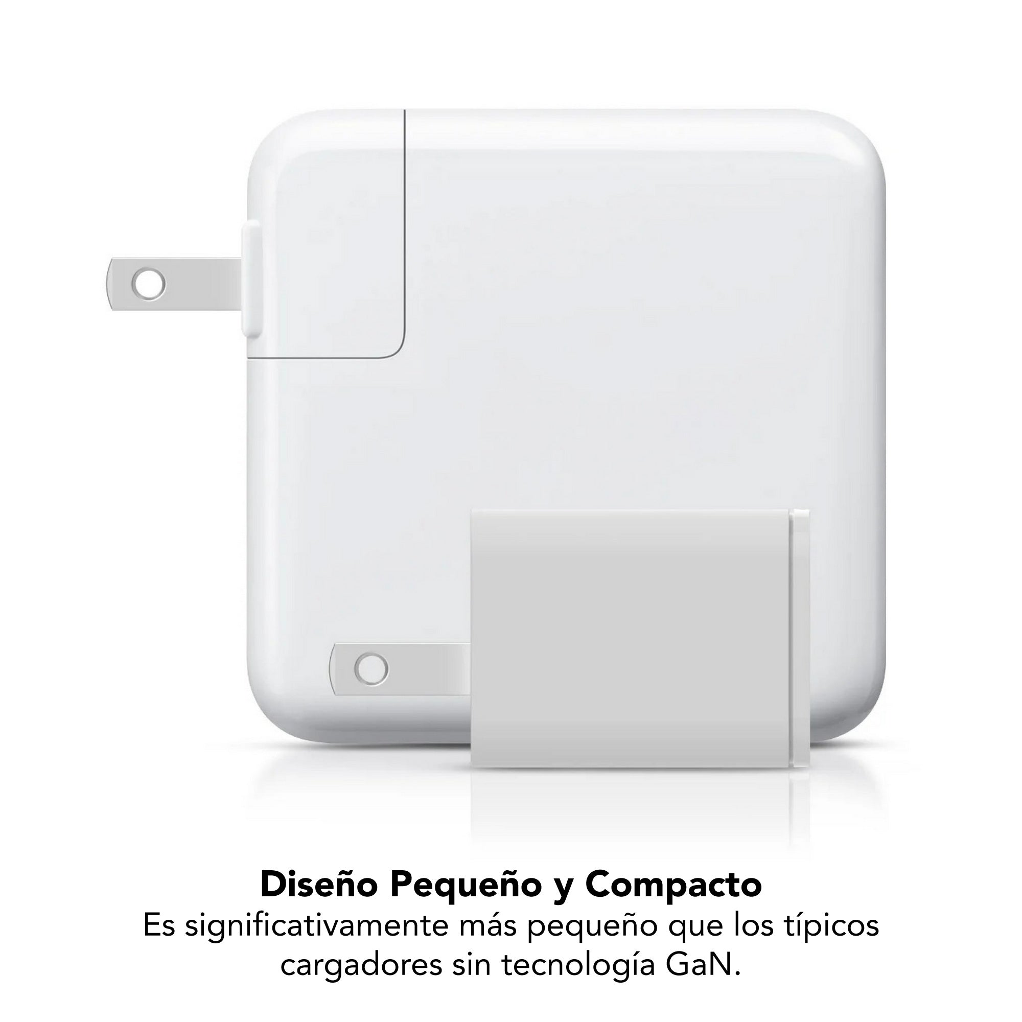 Cargador de Pared mophie USB-C de carga rápida GaN hasta 30W para smartphones, tabletas y notebooks - Blanco