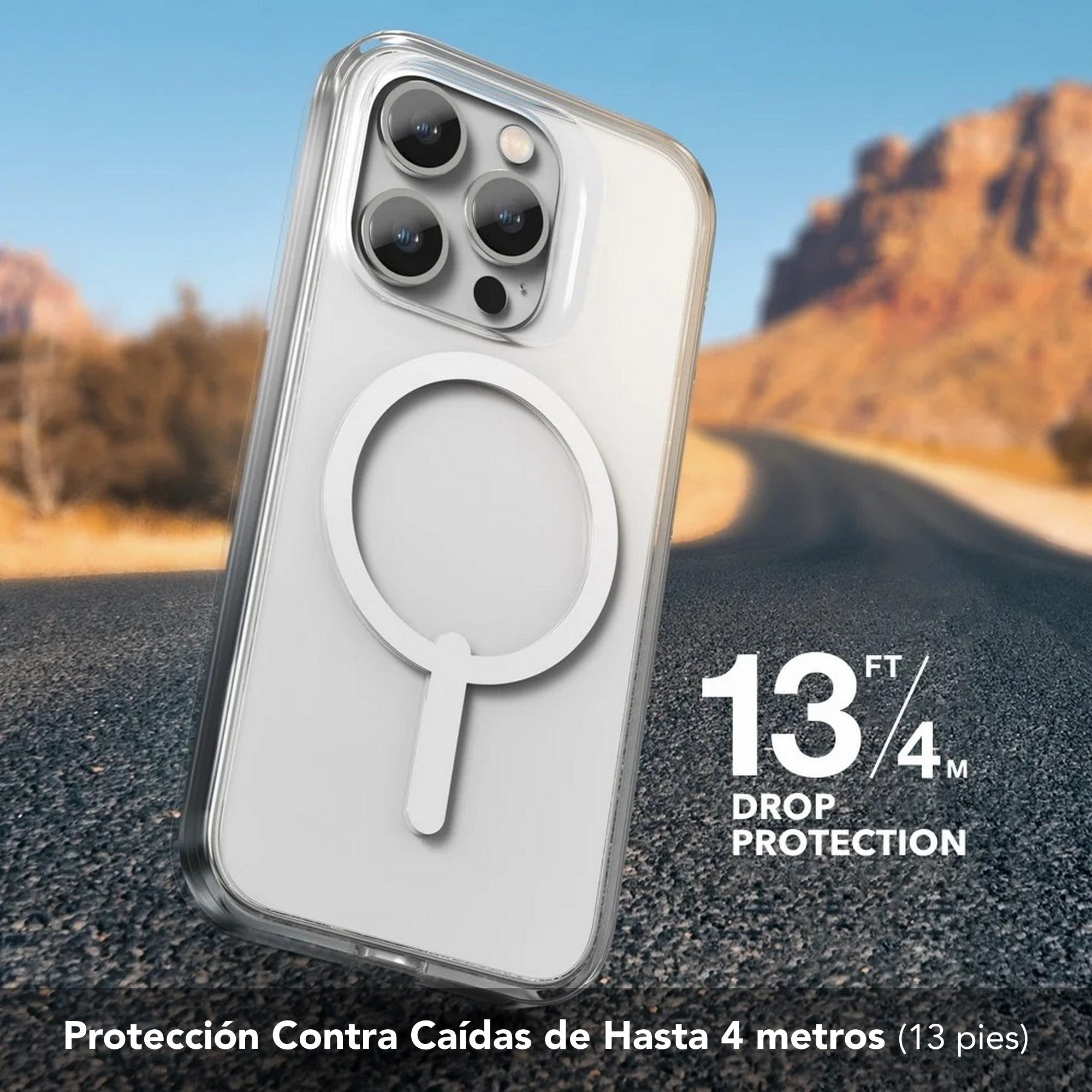 Carcasa transparente con MagSafe para el iPhone 14 Pro Max - Apple