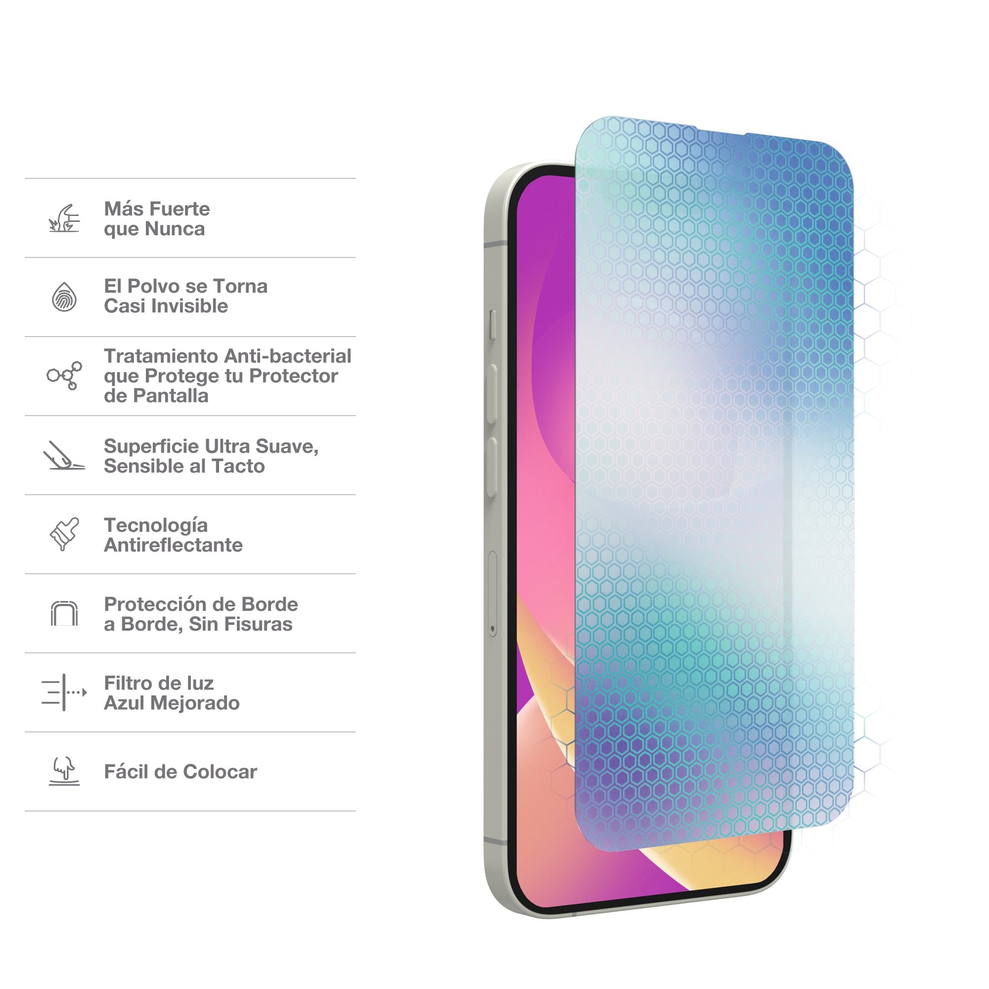 Protector de pantalla InvisibleShield Glass Privacy para Apple iPhone 14  Plus/13Pro Max - Transparente